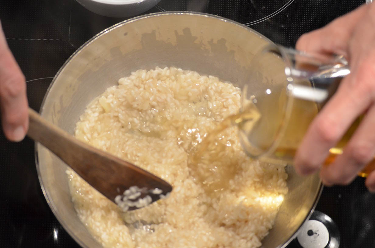 Risotto mit frischen & getrockneten Pilzen