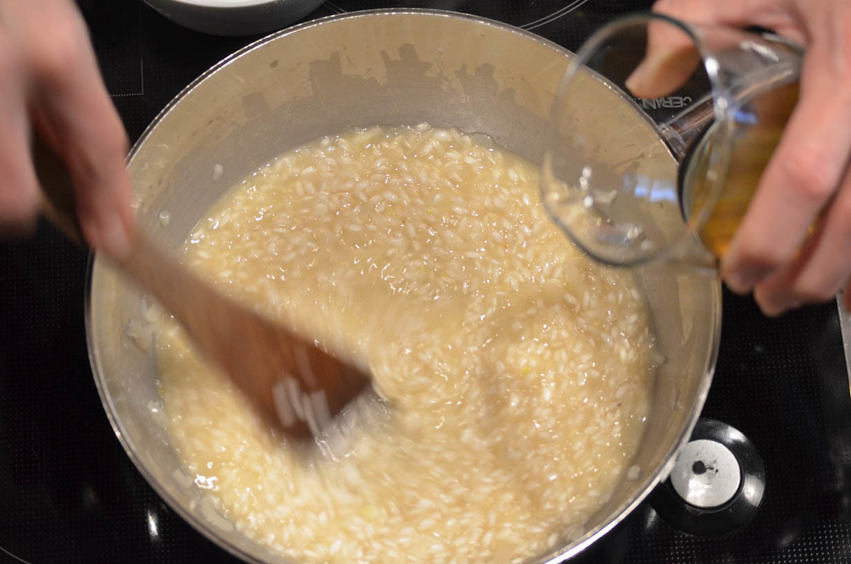 Risotto mit frischen Pilzen