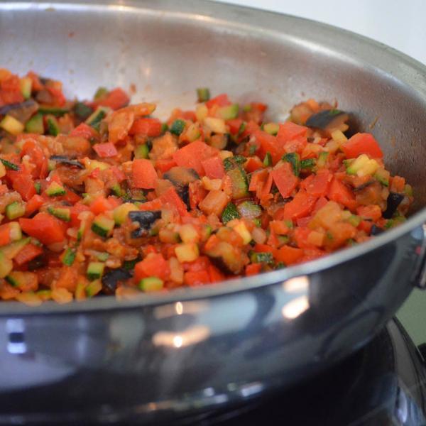 Black Tiger Garnelen mit Ratatouille - COOK+ENJOY