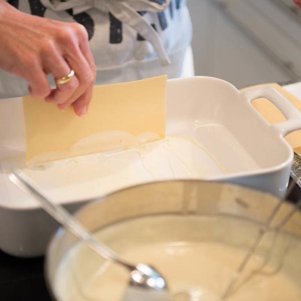 COOK and ENJOY Rezept Vegetarische Lasagne Schicht für Schicht