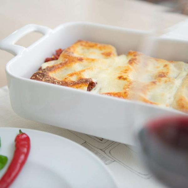 COOK and ENJOY Rezept Vegetarische Lasagne aus dem Ofen