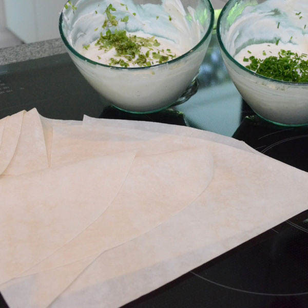 COOK and ENJOY Rezept Ziegenkäse in türkischem Blätterteig Zutaten