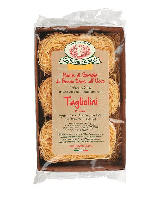 COOK and ENJOY Shop Rustichella Tagliolini Eiernudeln 250g