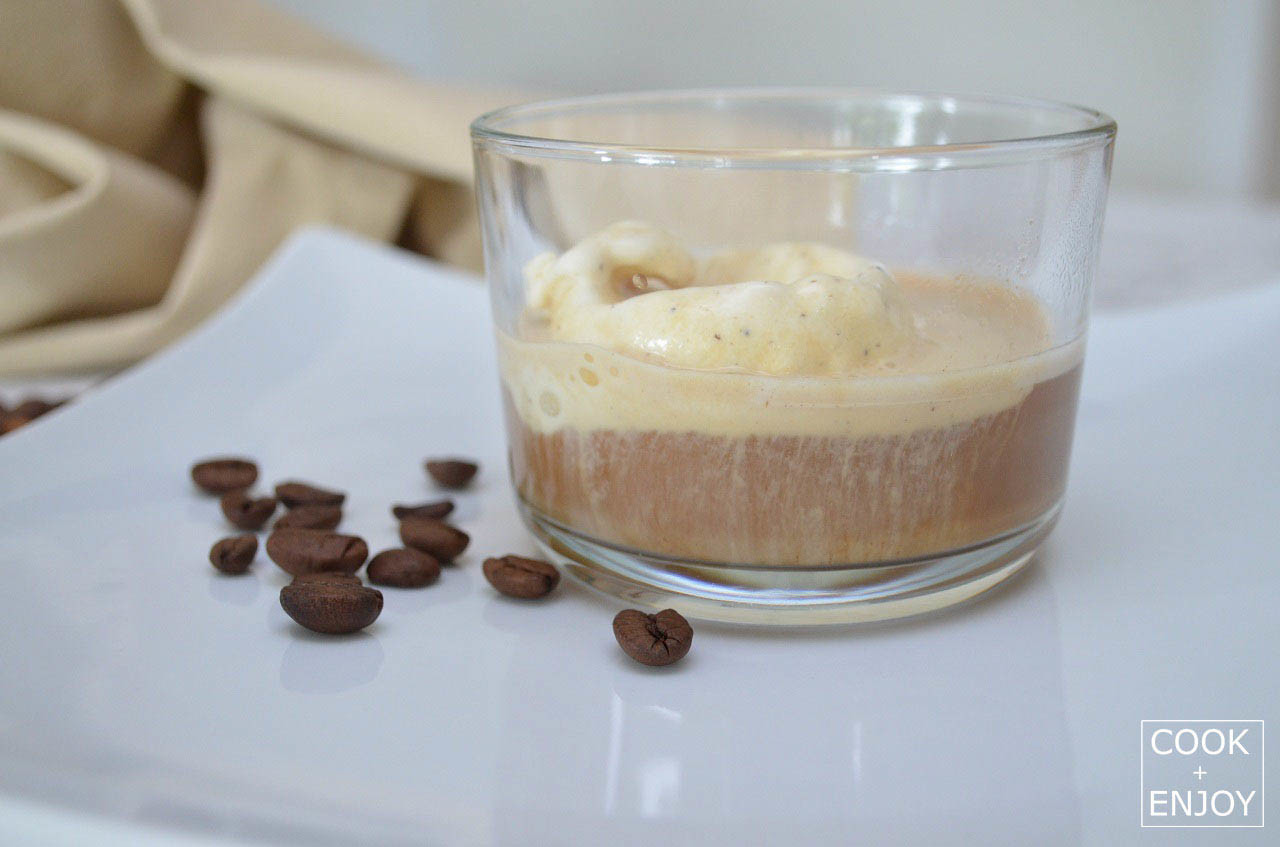 COOK and ENJOY Rezept Affogato Eiskugel für den Sommer