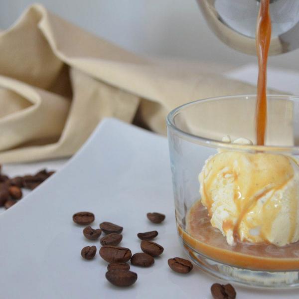 COOK and ENJOY Rezept Affogato Eiskugel für den Sommer