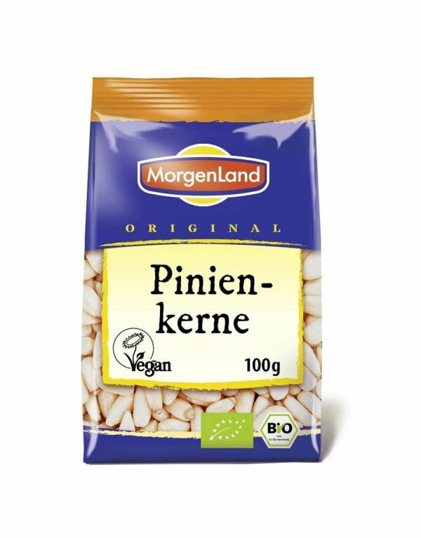 COOK and ENJOY Shop MorgenLand Bio Pinienkerne 100g | BIO