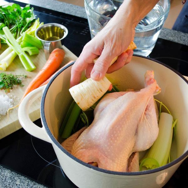 COOK and ENJOY Rezept Geflügelbrühe Zutaten
