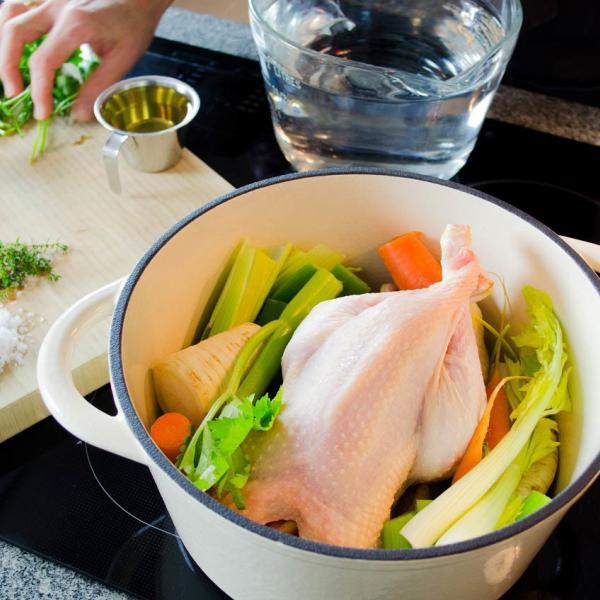 COOK and ENJOY Rezept Geflügelbrühe Zutaten