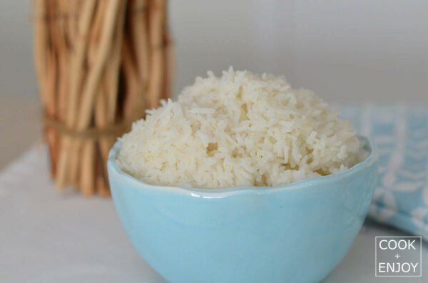 COOK and ENJOY Rezept Basmati-Reis zu Hähnchenbrust mit Pflaumensauce