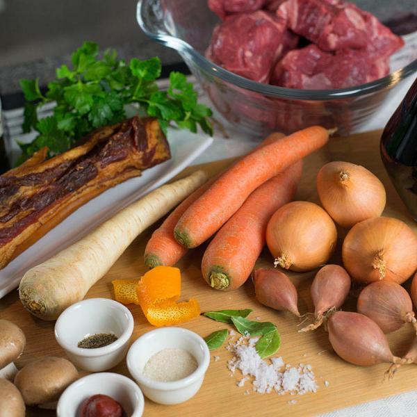 COOK+ENJOY Rezept Boeuf Bourguignon