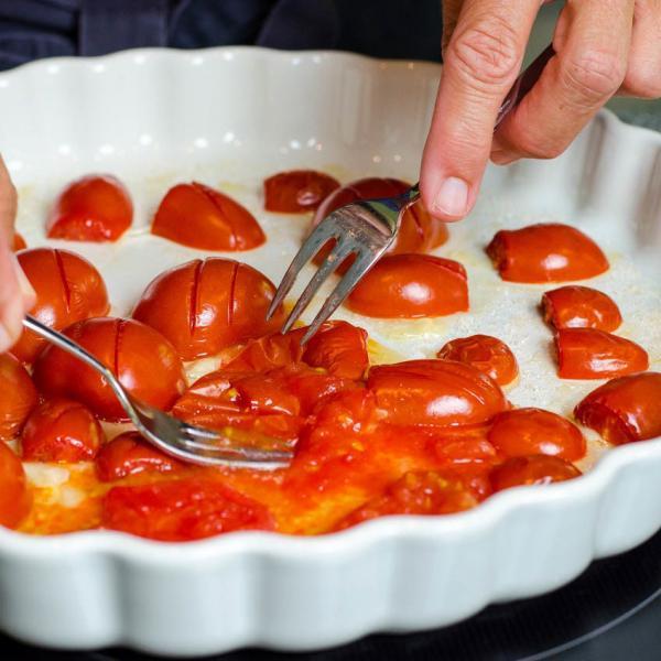 COOK and ENJOY Rezept Conchiglioni mit Tomaten und Zopfkäse