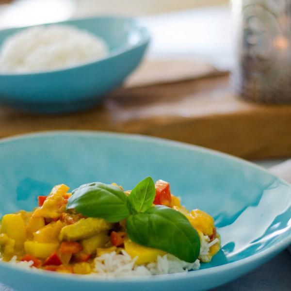 COOK+ENJOY Rezept Curry-Sahnesauce