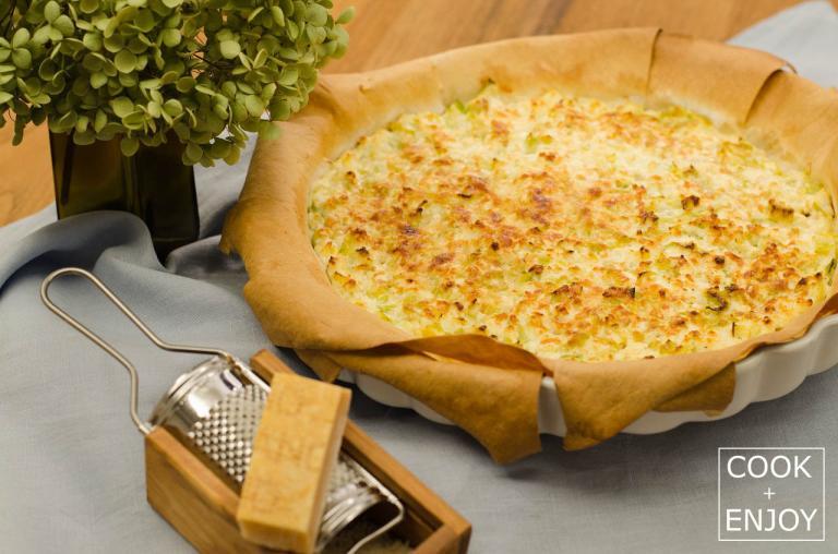 COOK+ENJOY Rezept Lauch Ricotta Tarte