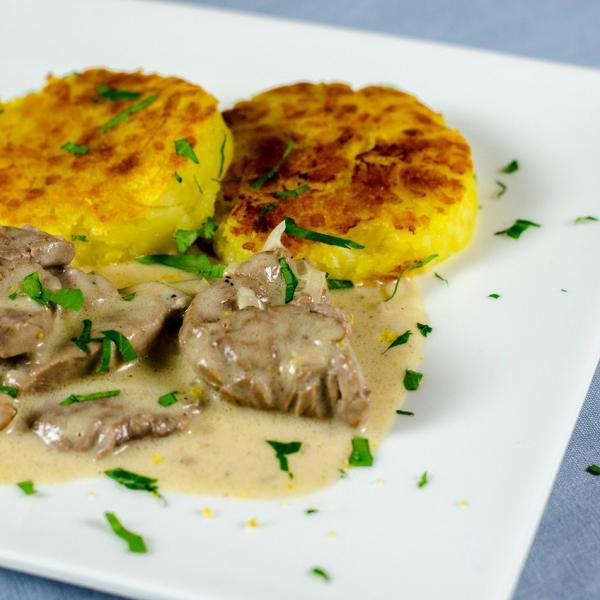 COOK+ENJOY Rezept Zürcher Geschnetzeltes mit Berner Rösti