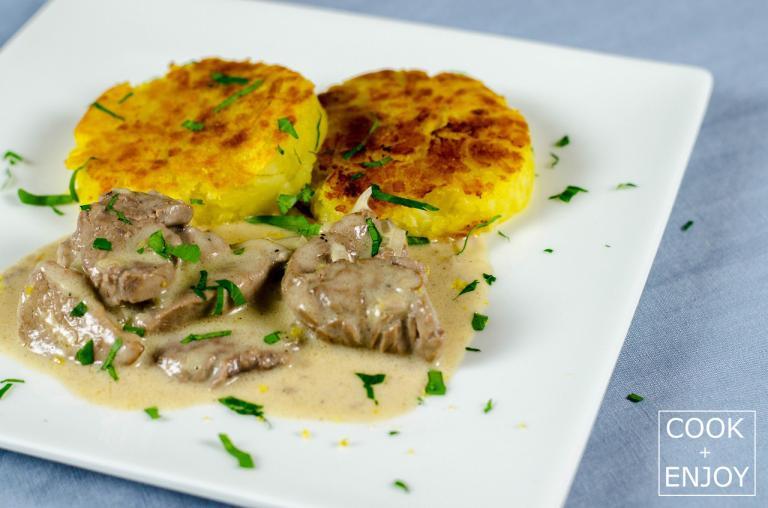 COOK+ENJOY Rezept Zürcher Geschnetzeltes mit Berner Rösti