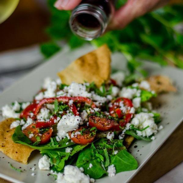 COOK and ENJOY Rezept Fattoush Brotsalat