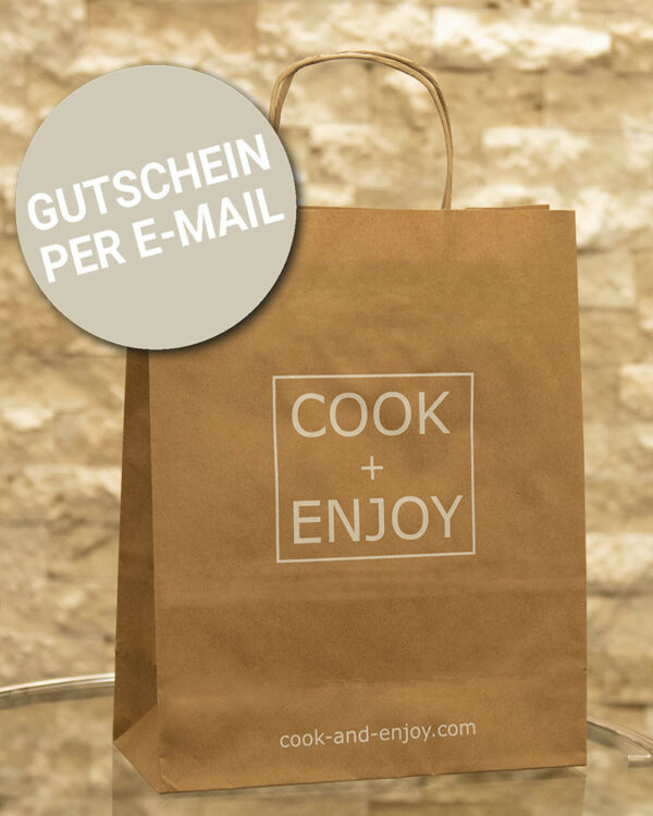 COOK+ENJOY Shop Gutschein per E-Mail schenken