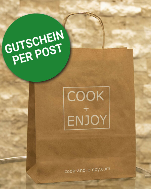 COOK+ENJOY Shop Gutschein per Post schenken per Post