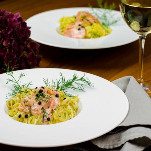 COOK and ENJOY Rezept Pasta mit Lachs