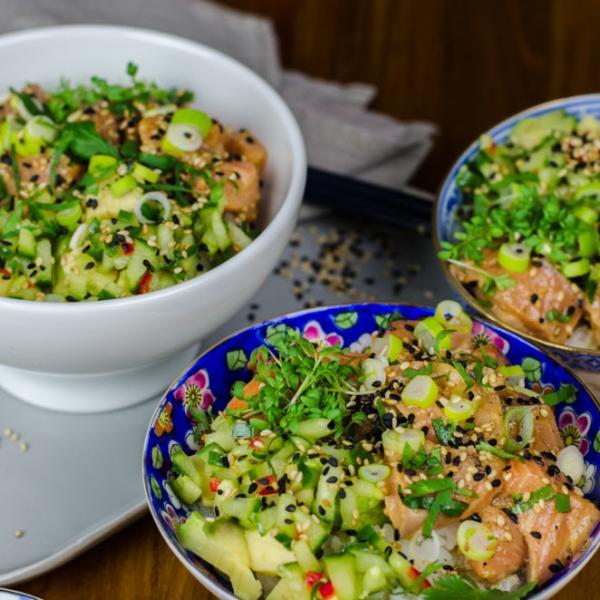 COOK and ENJOY Rezept Poke Bowl mit Wildlachs