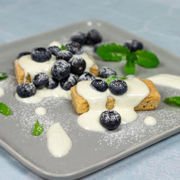 COOK and ENJOY Rezept Shortbread mit gezuckerter creme fraiche