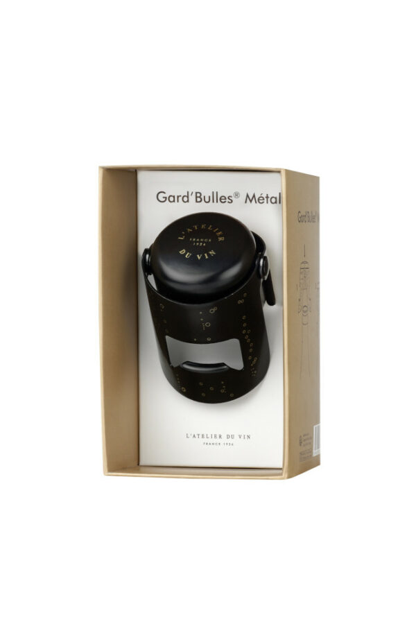 COOK and ENJOY Shop Atelier du vin Bouchon Gard’bulles Métal Flaschenverschluss