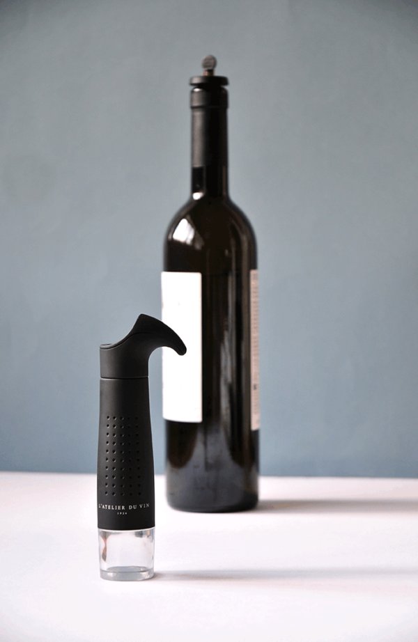 COOK and ENJOY Shop Weinpumpe Gard’Vin mit zwei On/Off-Kunststoff-Verschlüssen