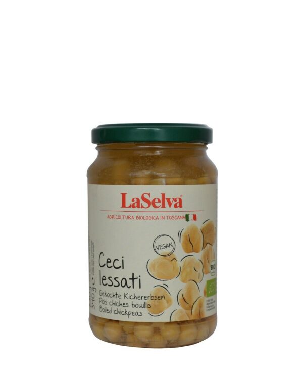 COOK and ENJOY Shop LaSelva Kichererbsen gekocht 340g BIO