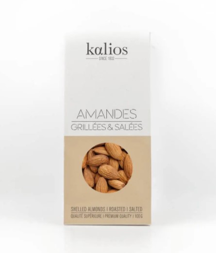 COOK+ENJOY Shop Kalios Geröstete und gesalzene Mandeln 100g