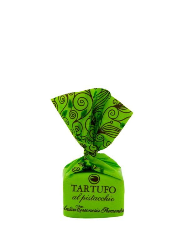 COOK and ENJOY Shop Tartufi dolci al pistacchio Antica Torroneria Piemontese Schokoladentrüffel mit Pistazien 14g