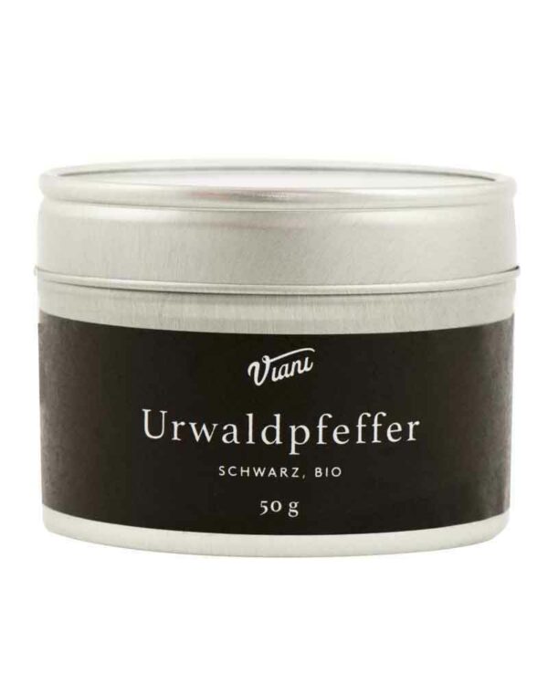 COOK and ENJOY Urwaldpfeffer schwarz ganz 50g BIO